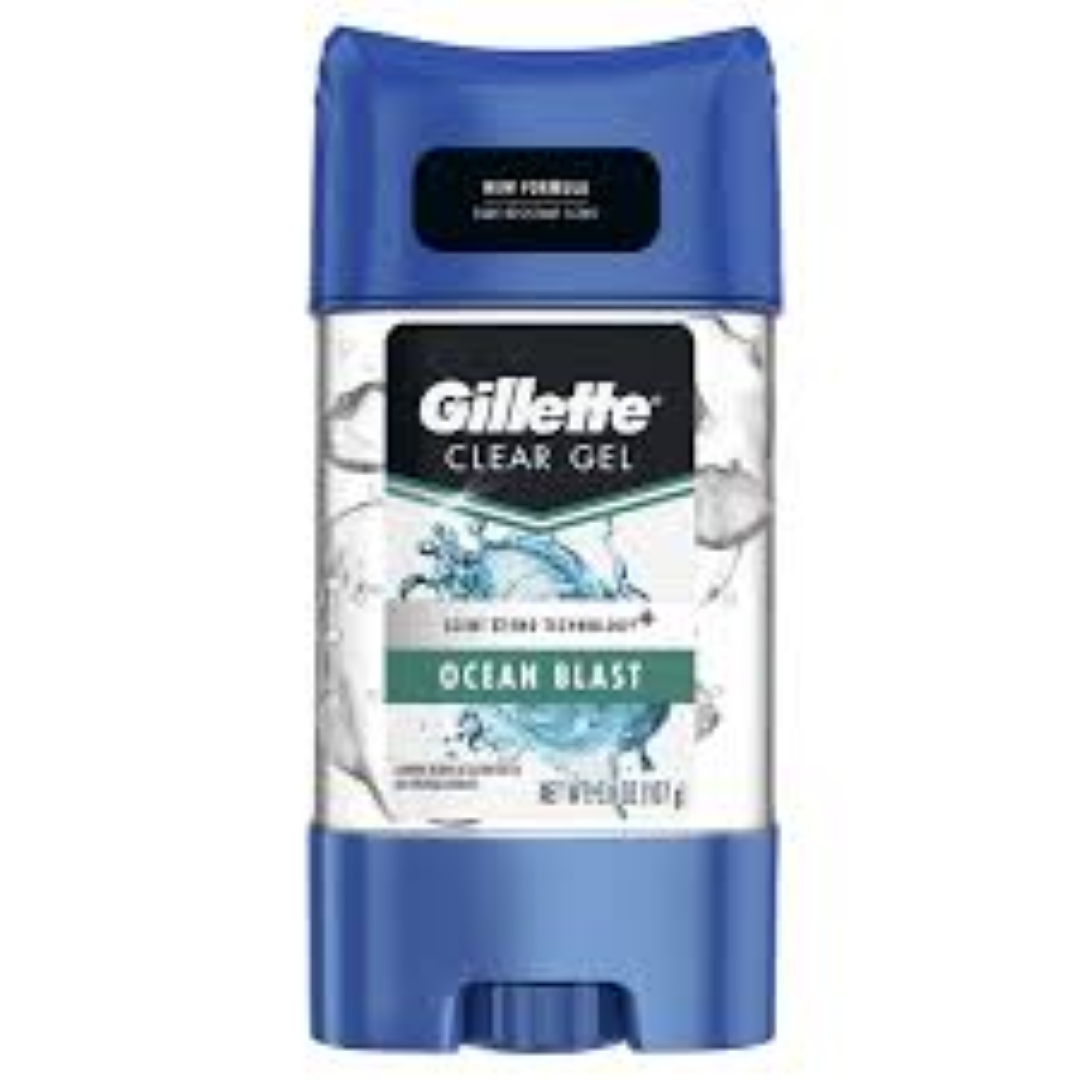 GILLETTE CLEAR GEL OCEAN BLAST 107G
